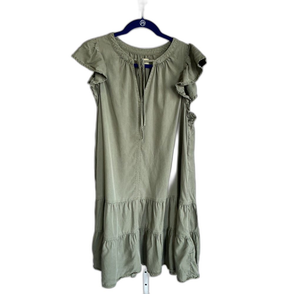 Knox Rose Olive Green Summer Dress. XL 100% Lyocell